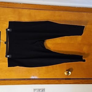 Torrid Capri Leggings with Die-cut side design